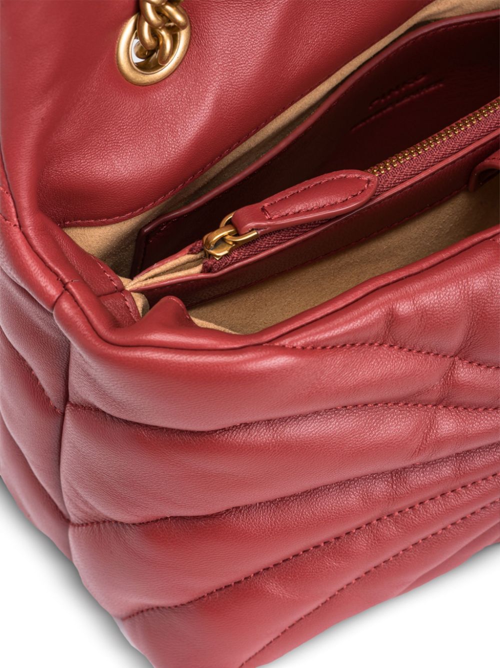 Classic Love Bag Puff red/ochre bag