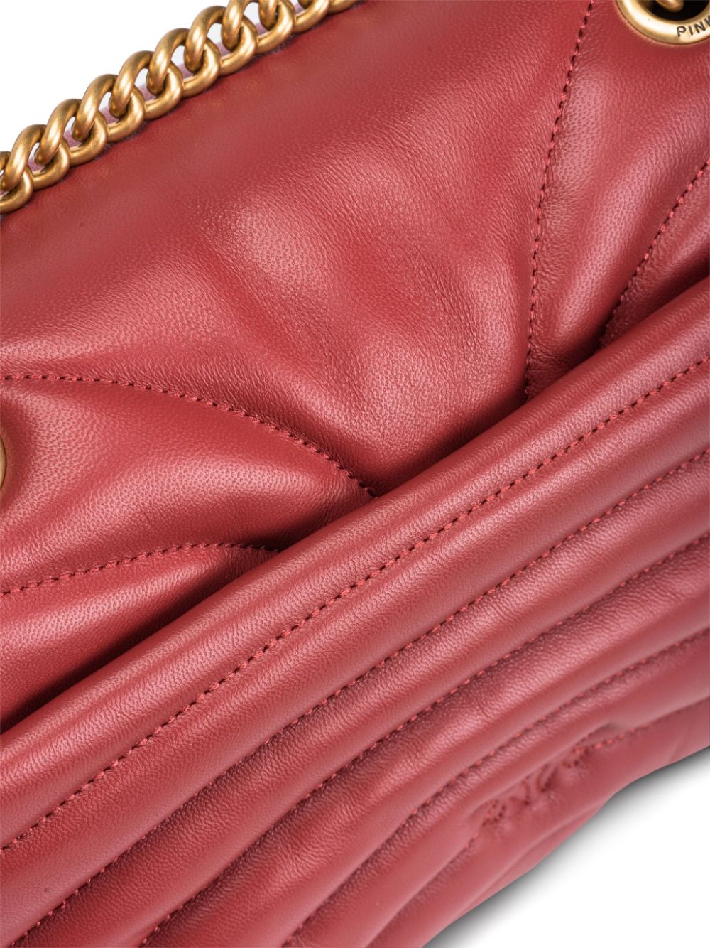 Classic Love Bag Puff red/ochre bag