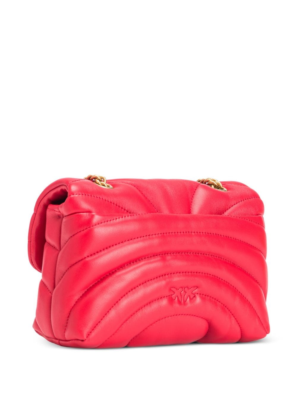 love puff mini classic red bag