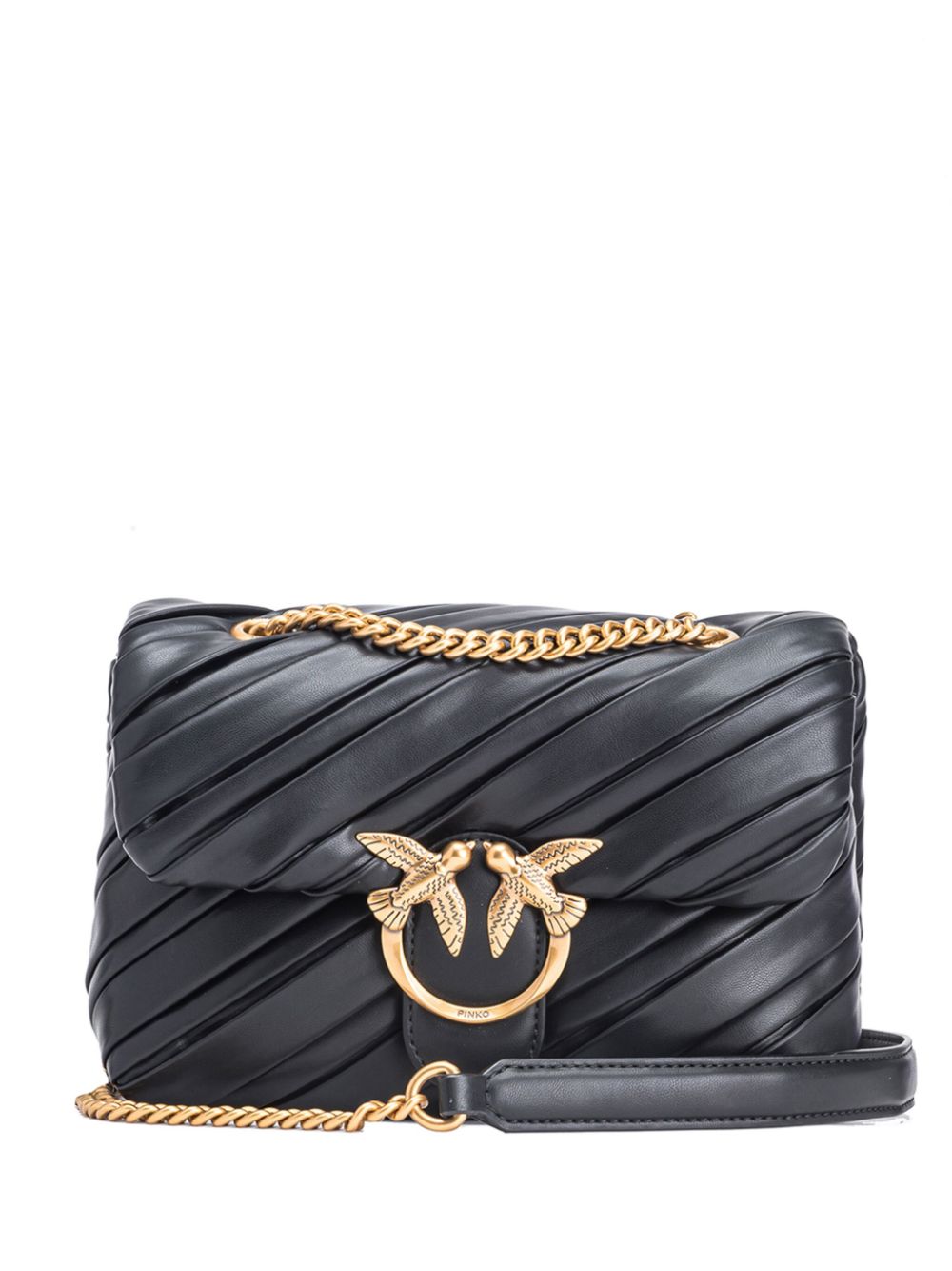 Classic Love Bag Puff Mini black bag