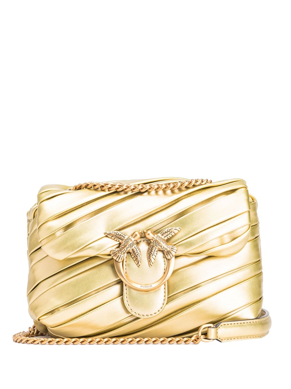 Love Puff Baby Matte Gold Bag