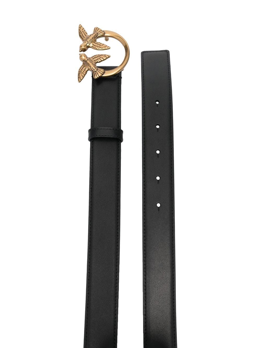 Love berry black/gold belt