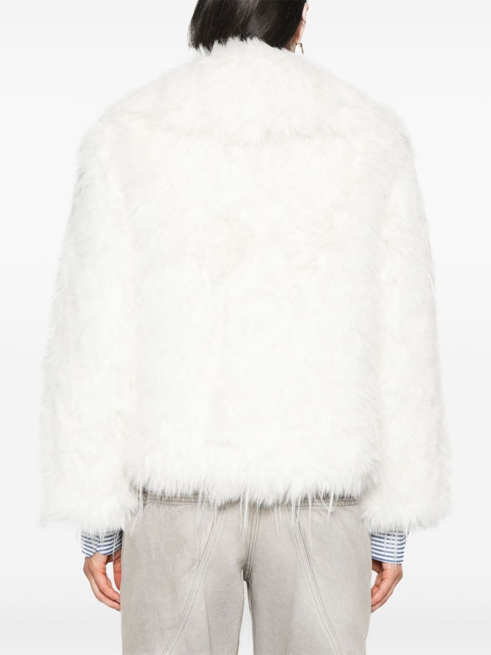 Novaro white short coat