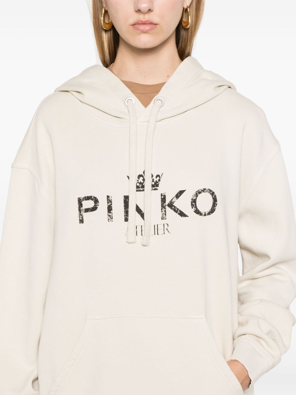 Sand sweatshirt logo print