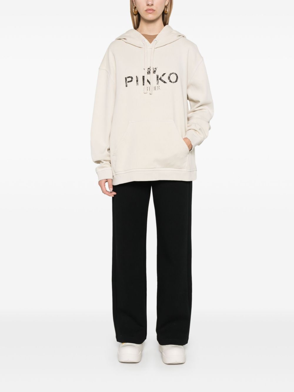 Sand sweatshirt logo print