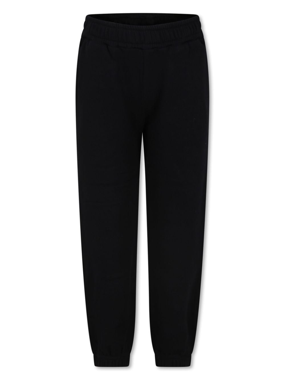 Black tracksuit with circular logo