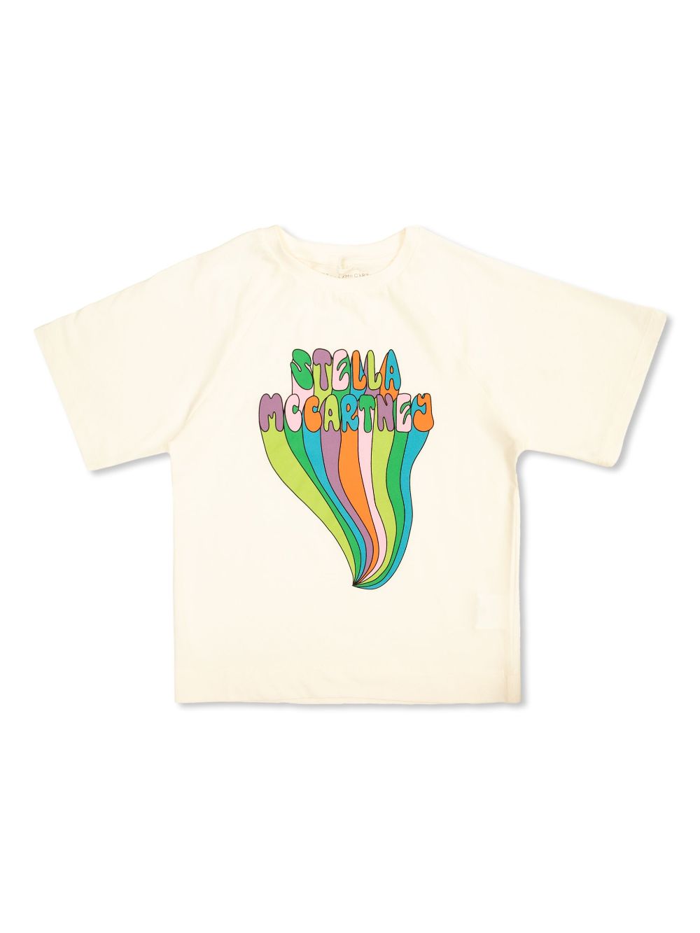 Ivory T-shirt with front print