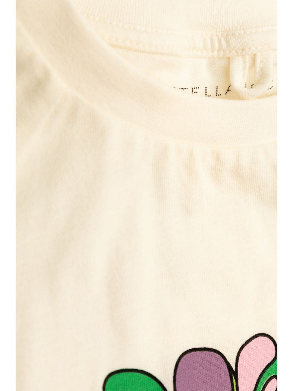 Ivory T-shirt with front print