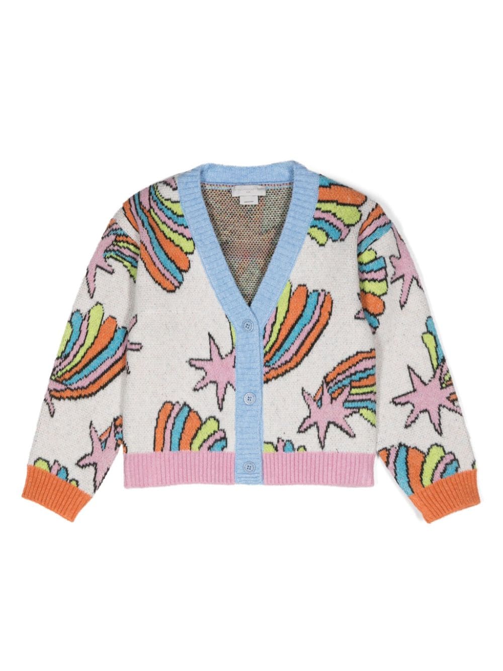 Multicolor Shooting Stars cardigan