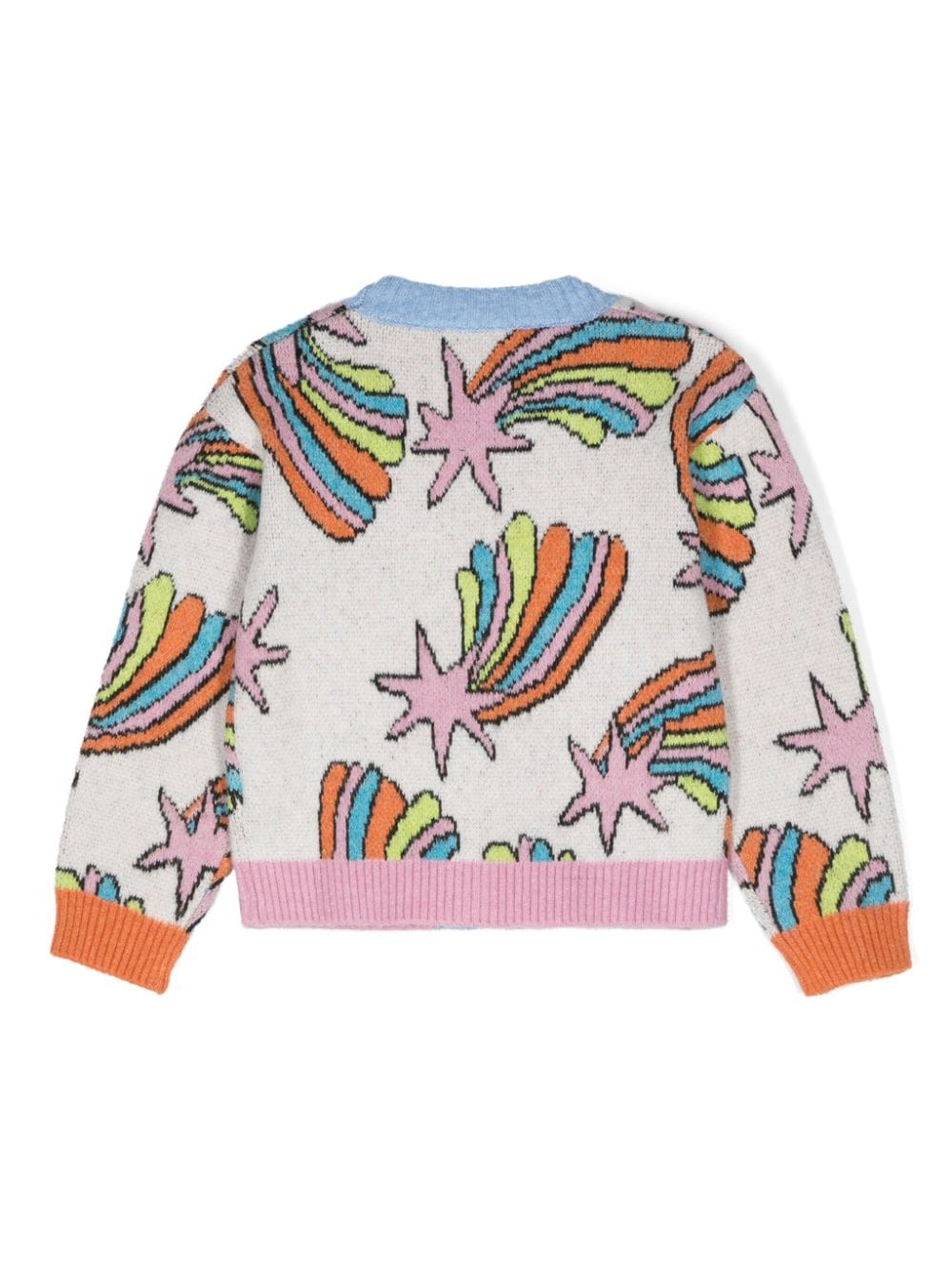 Multicolor Shooting Stars cardigan