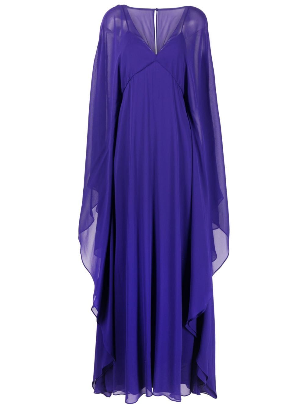 Purple Chiffon Dress