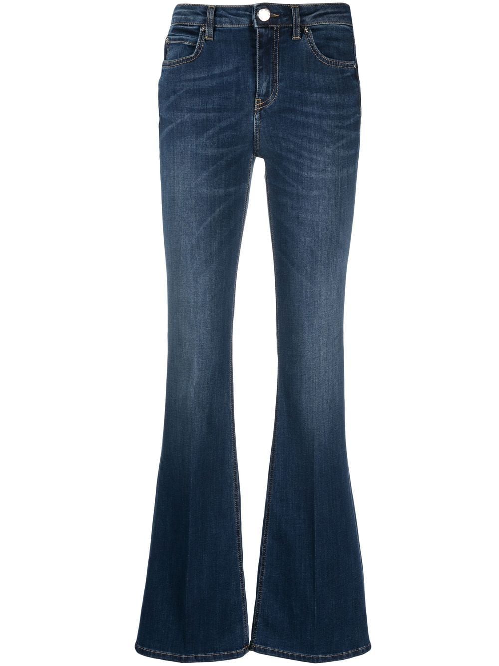 Jeans svasati Love birds retro blu