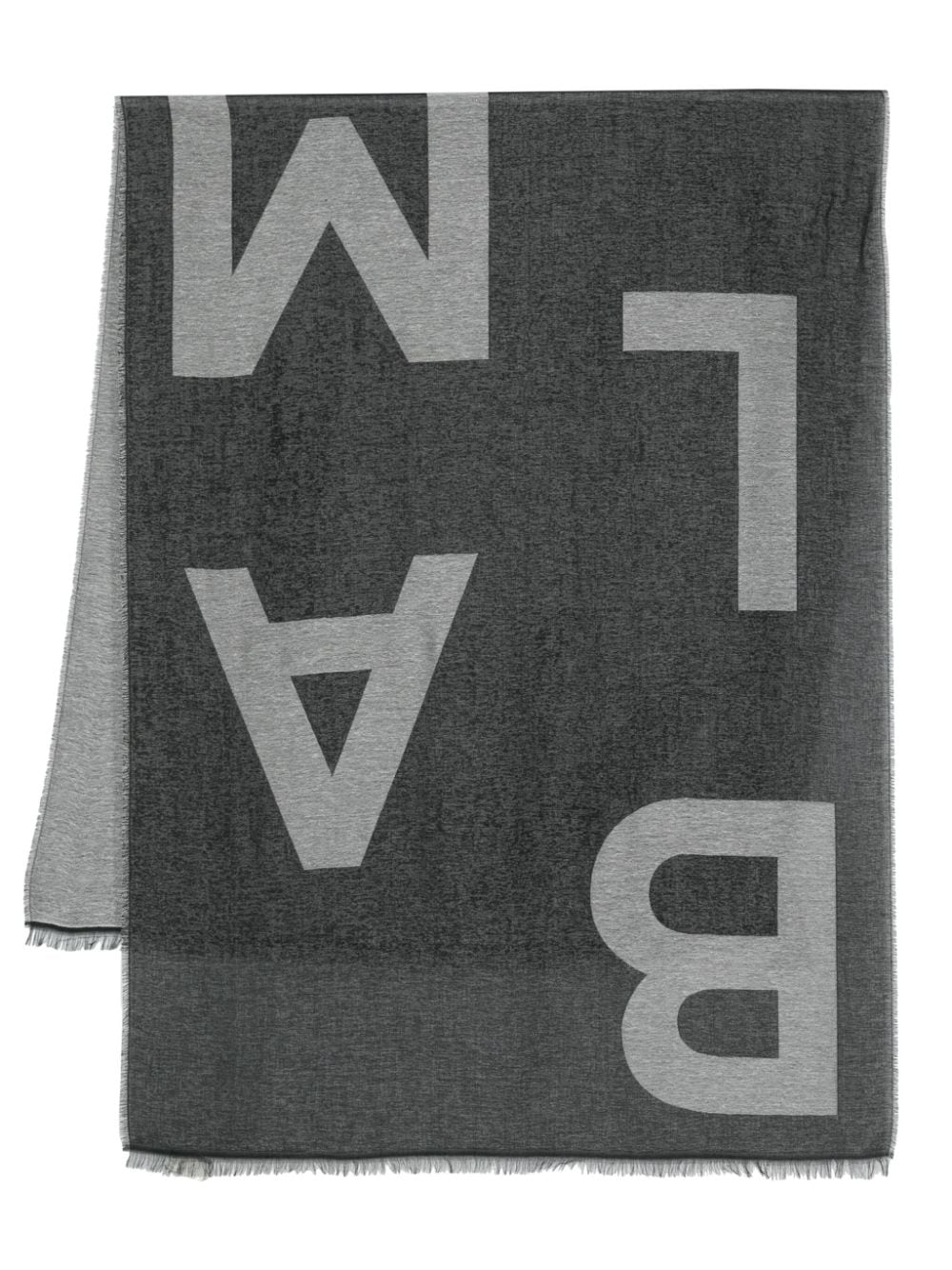 Gray logo scarf