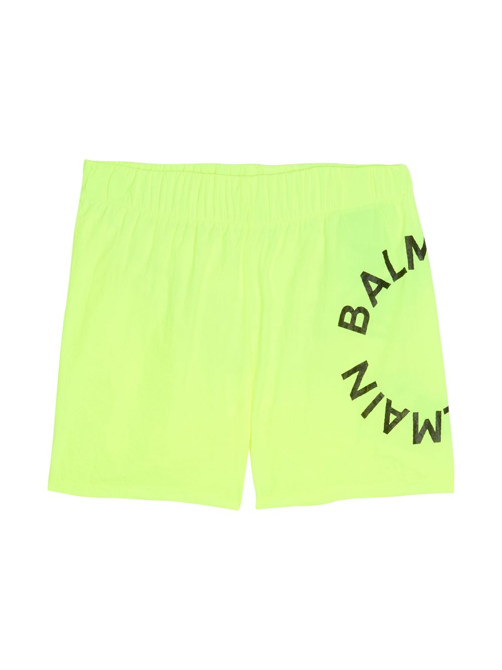 Costume boxer giallo fluo logo circolare