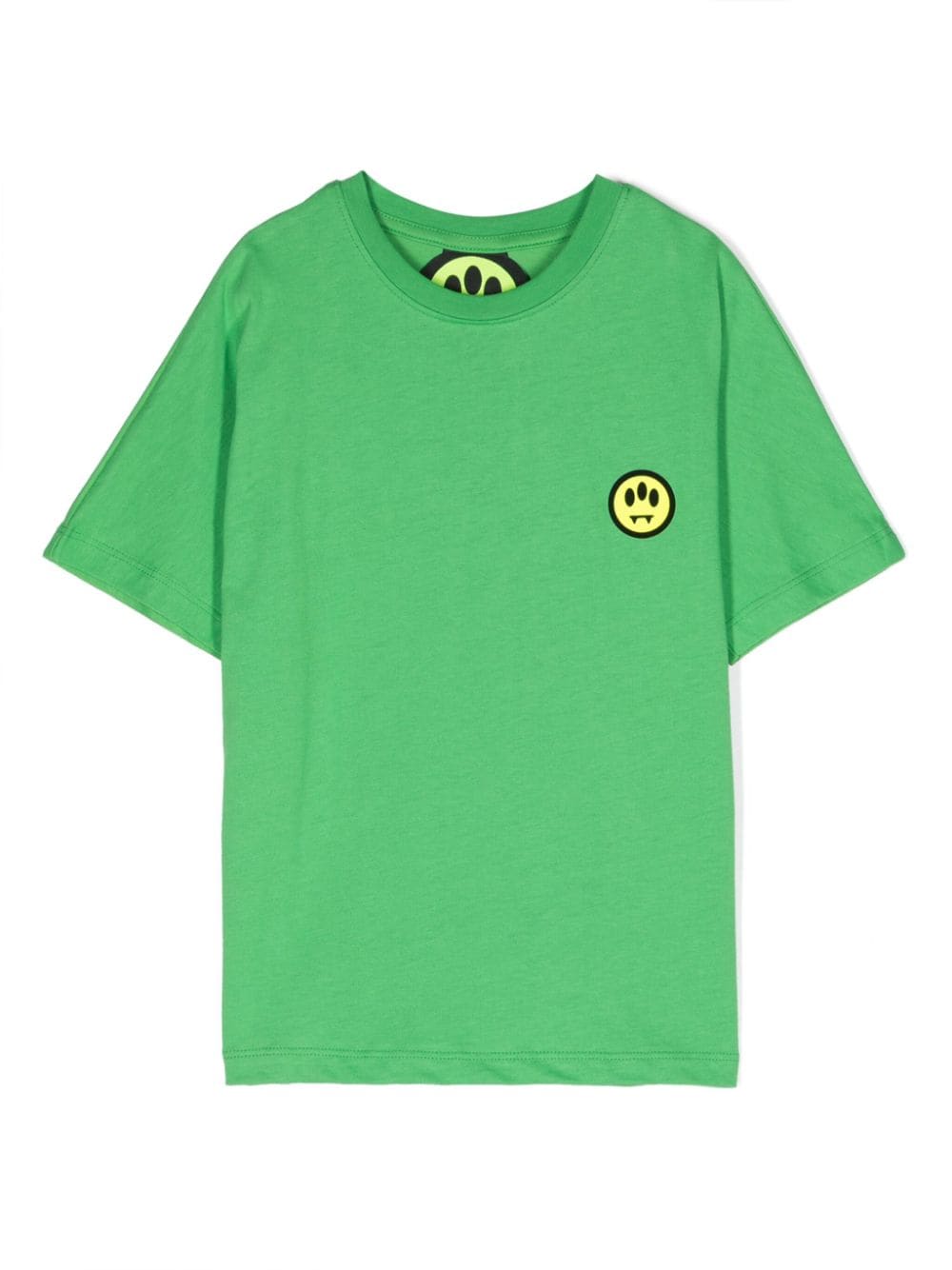 T-shirt verde logo retro