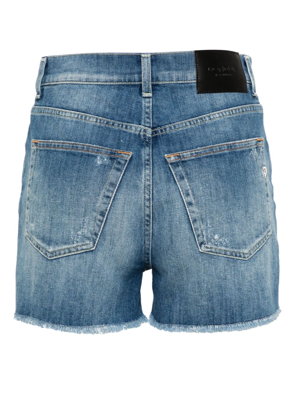 Short denim bottoni gioiello