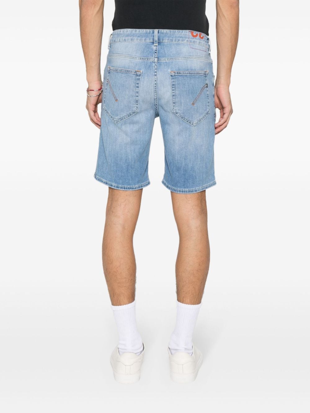 Denim blue Bermuda shorts