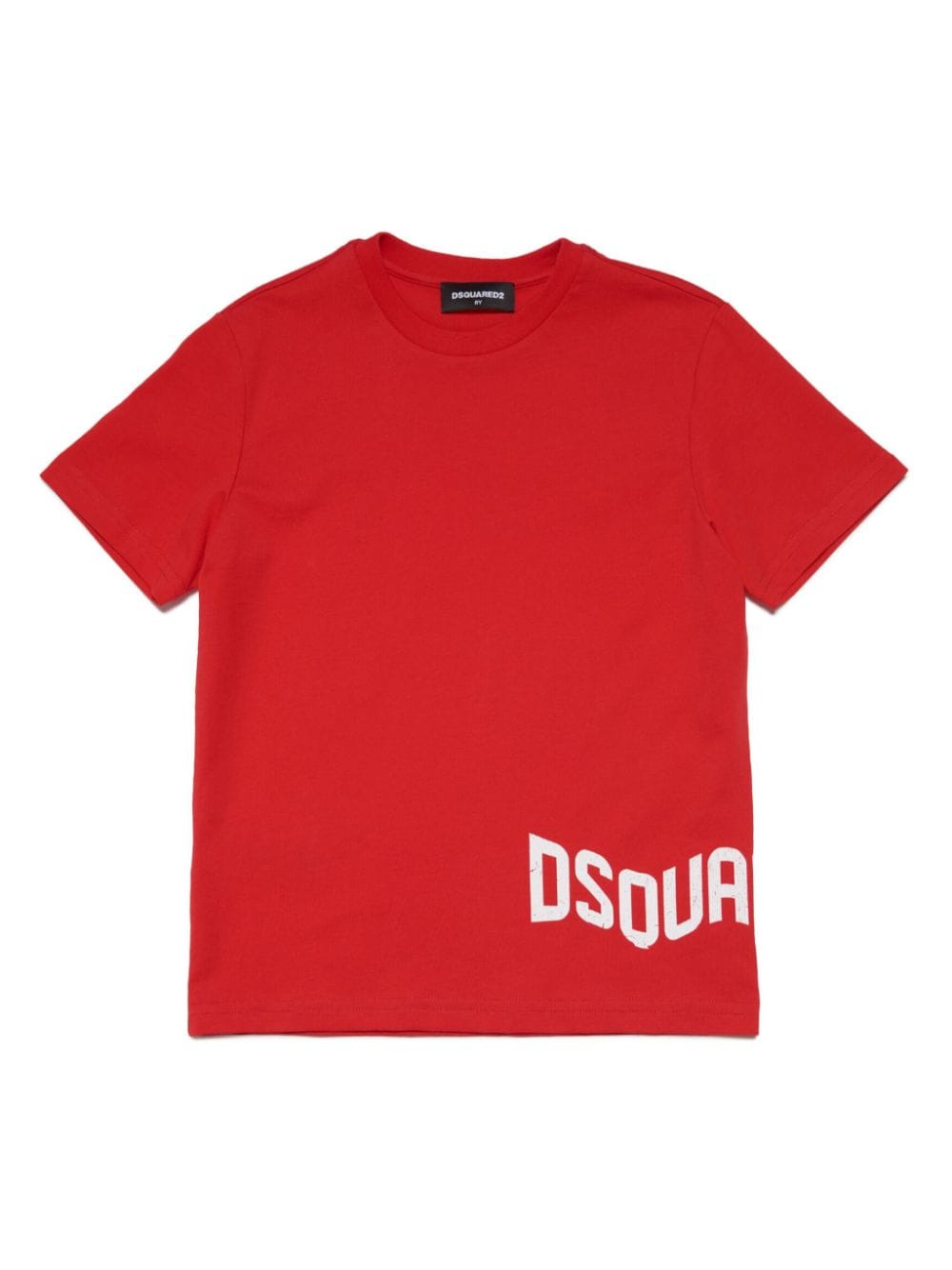 Red T-shirt with Giro logo