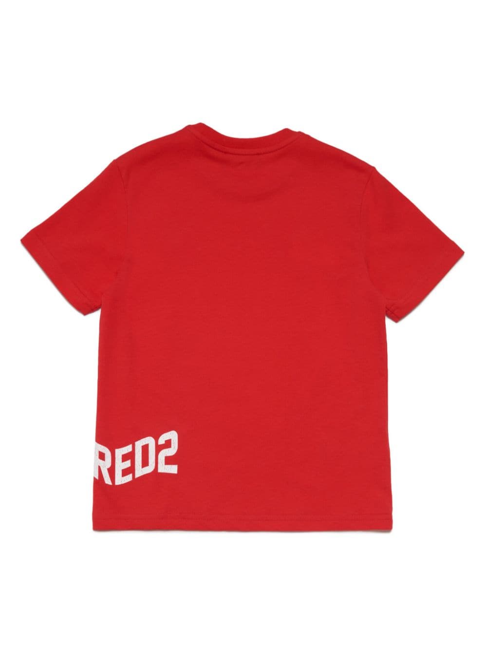 T-shirt rossa logo giro