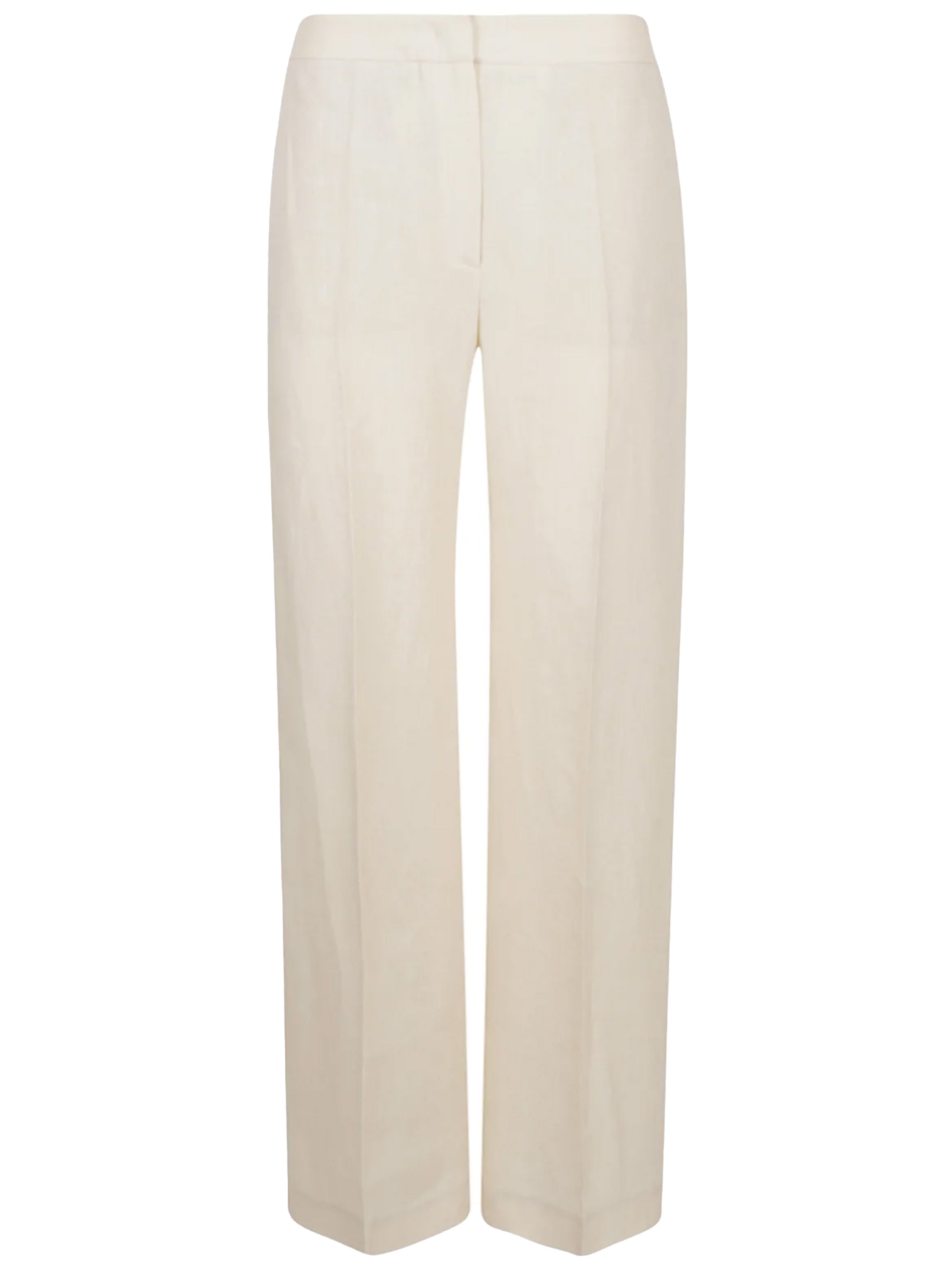 Sand linen trousers