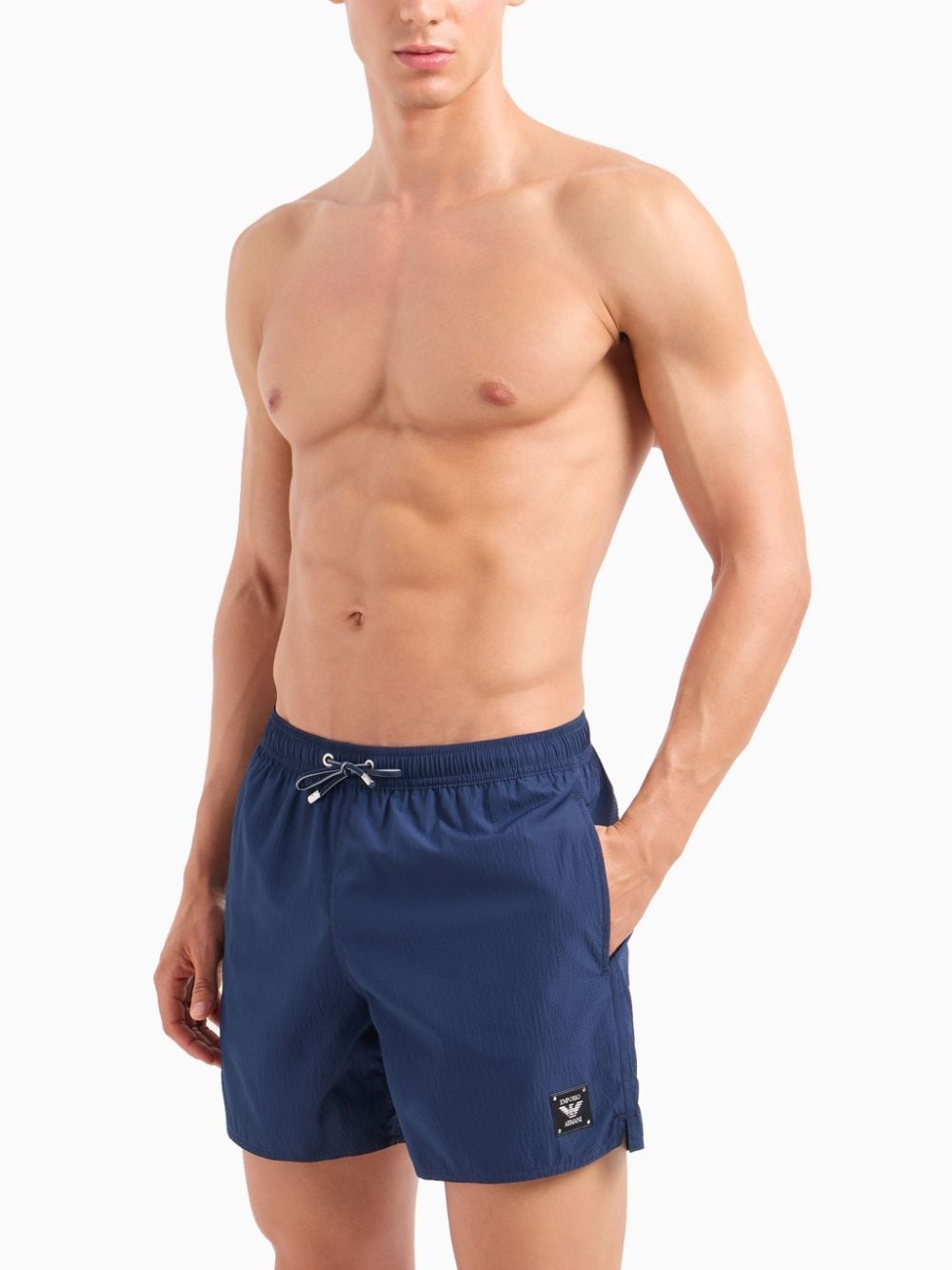 Blue Cambodia boxer costume