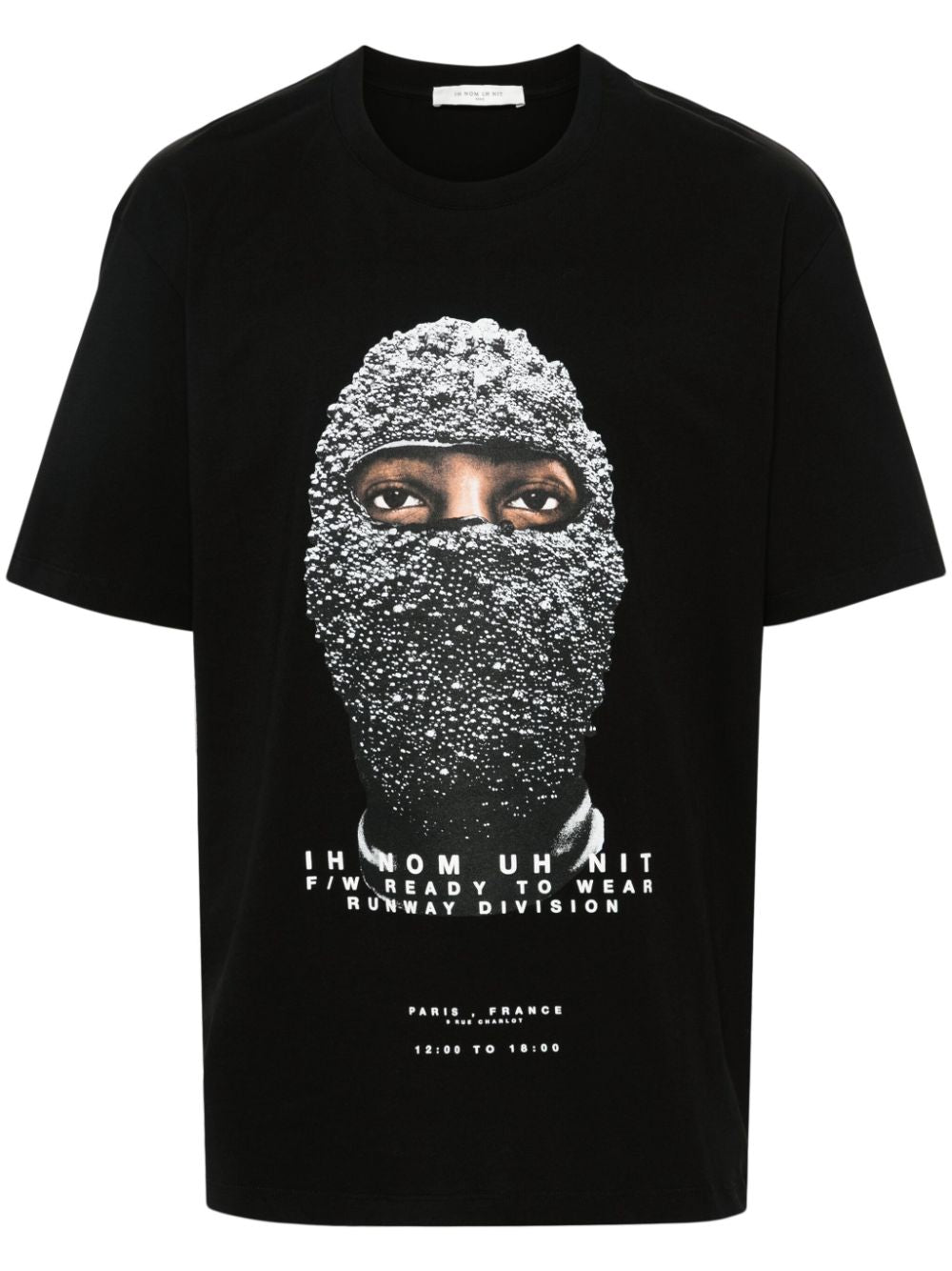 T-shirt nera black mask