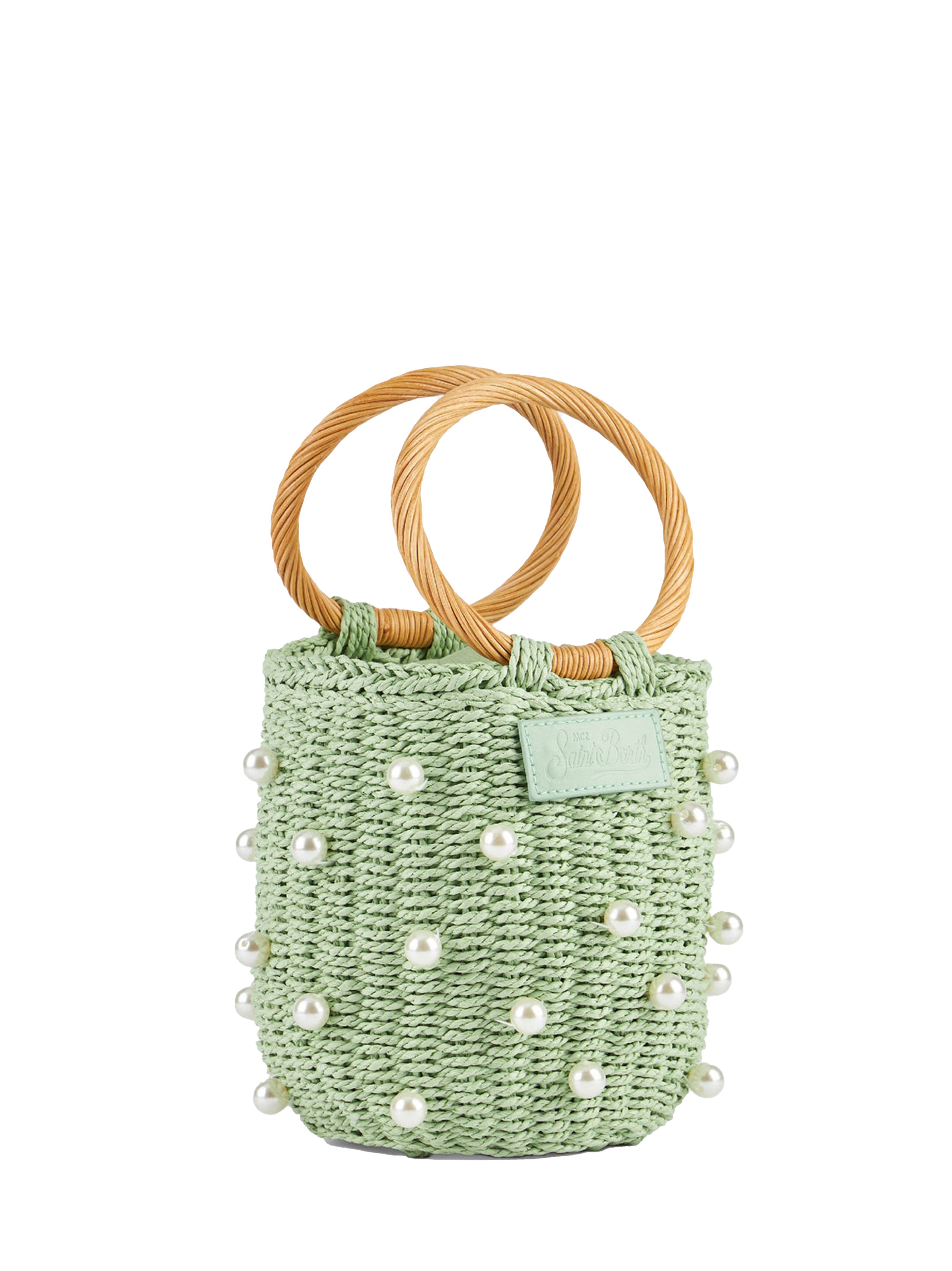 Green Pearl Bucket Bag