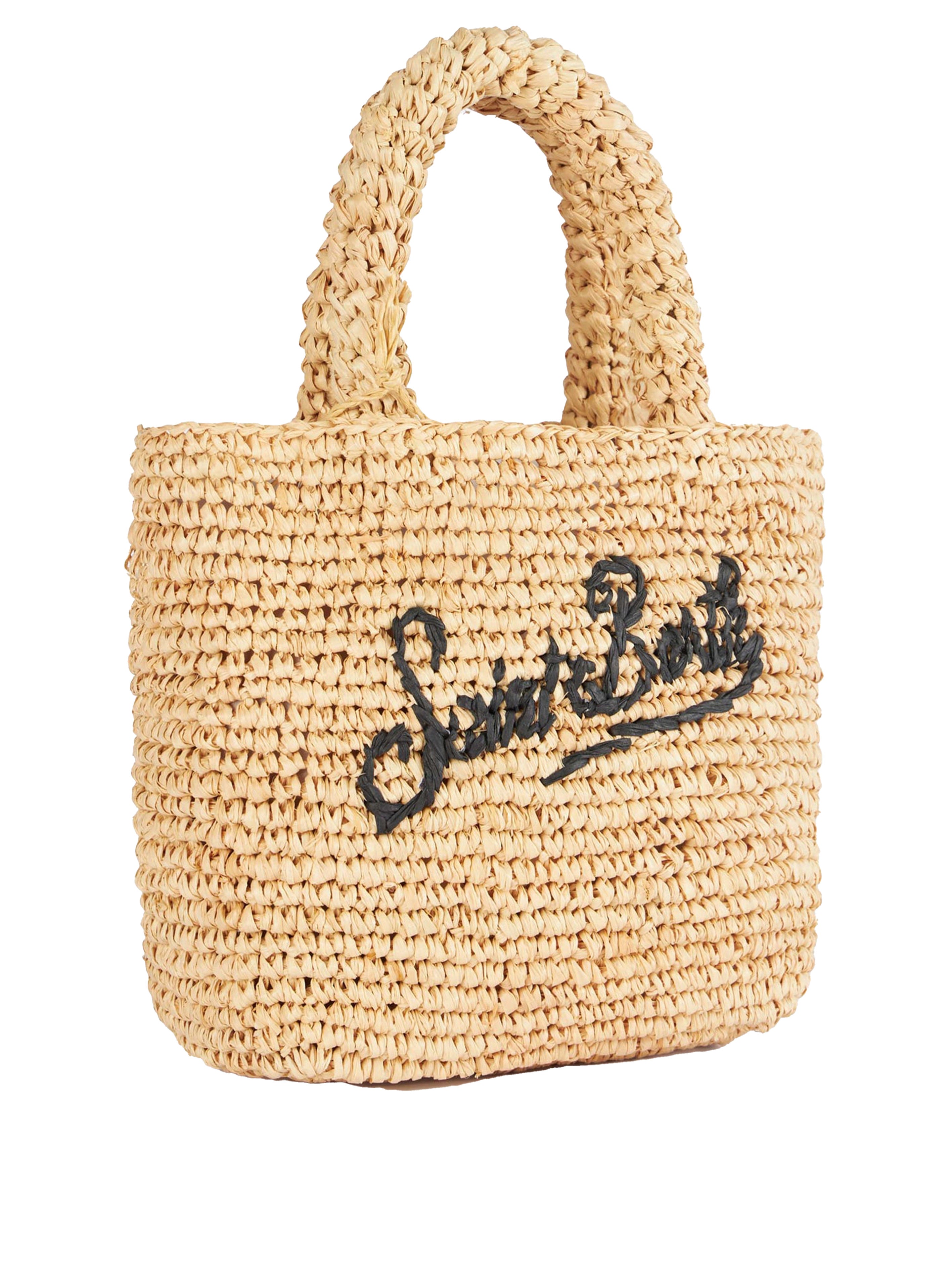 Mini raffia bag