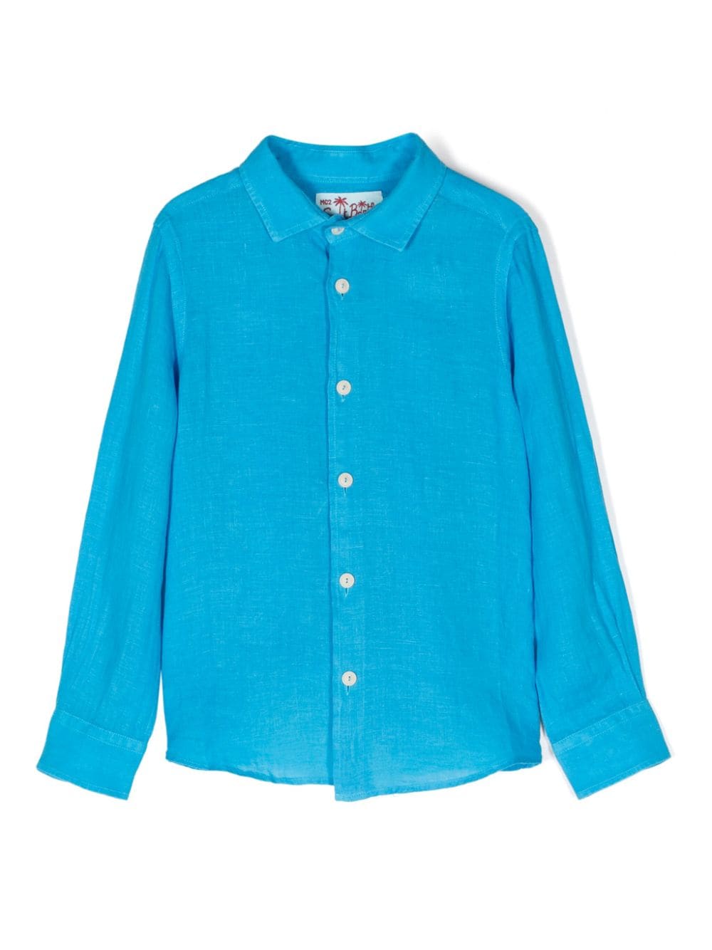 Camicia azzurra Agnes lino