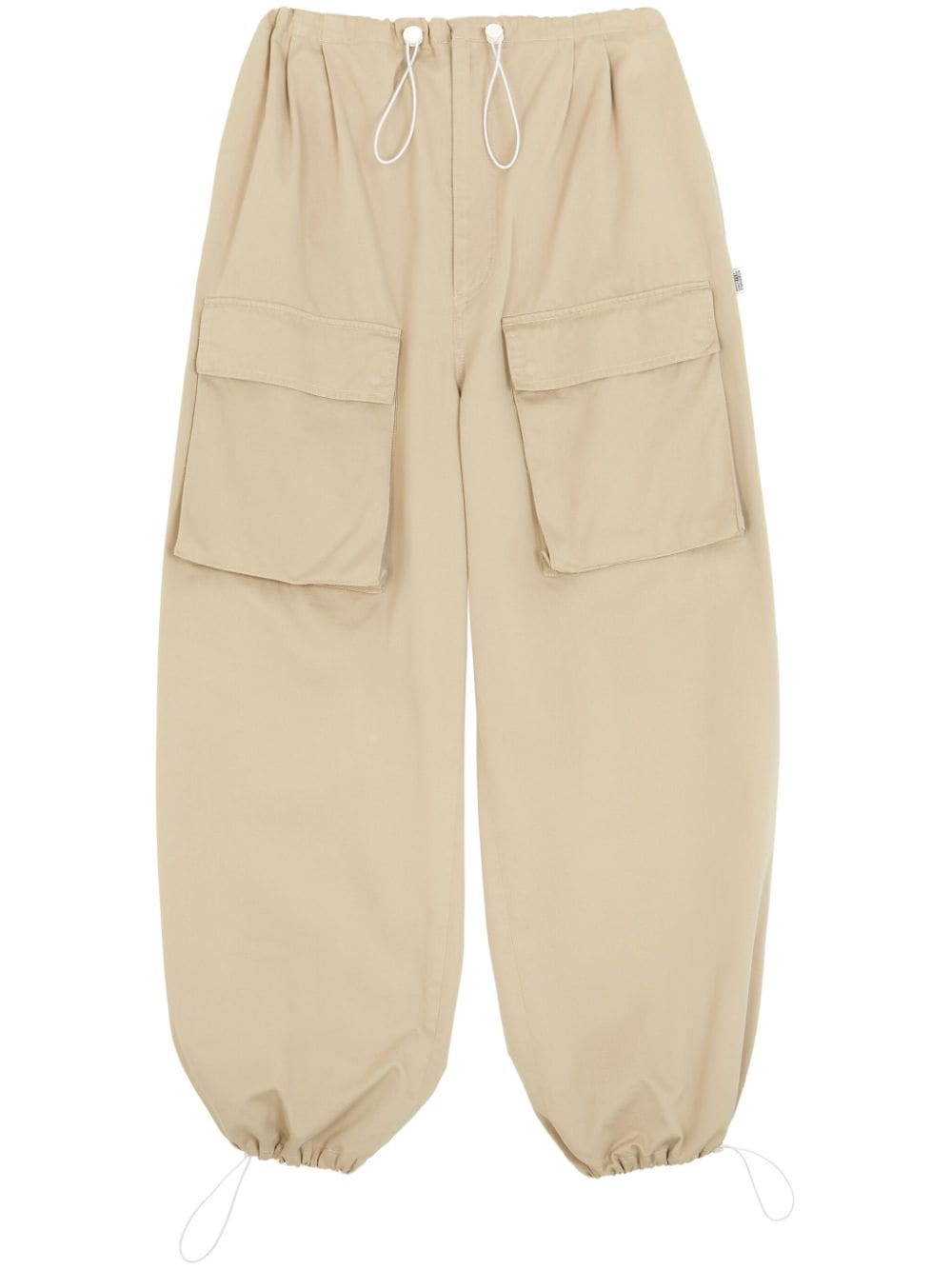 Beige cargo trousers