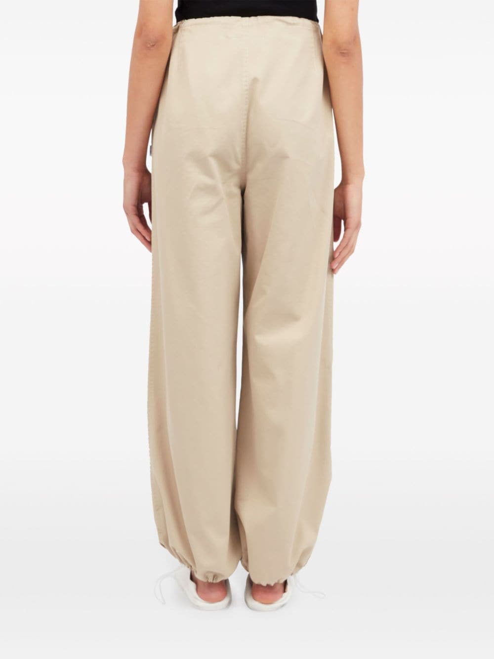 Beige cargo trousers