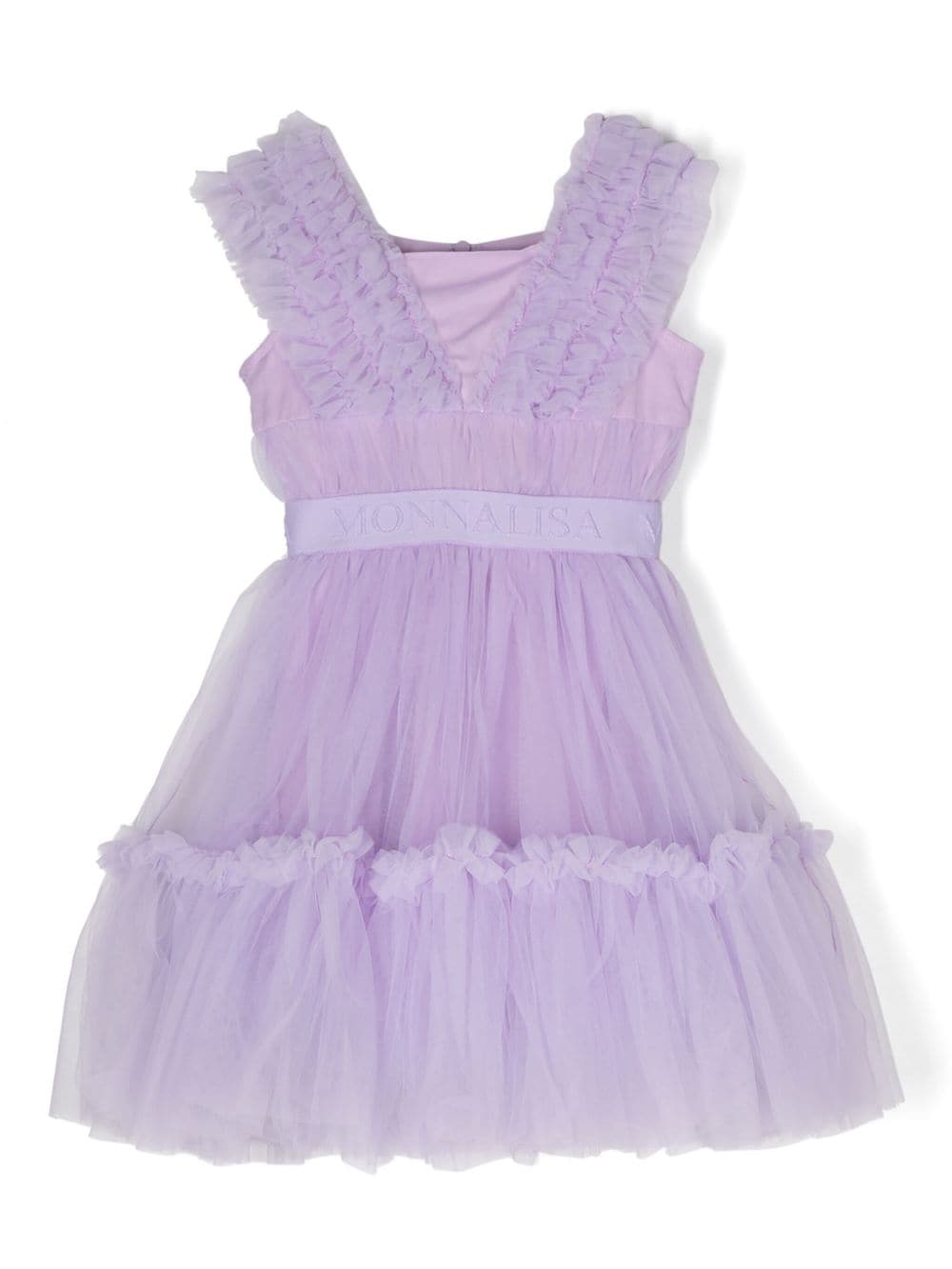 Lilac tulle dress