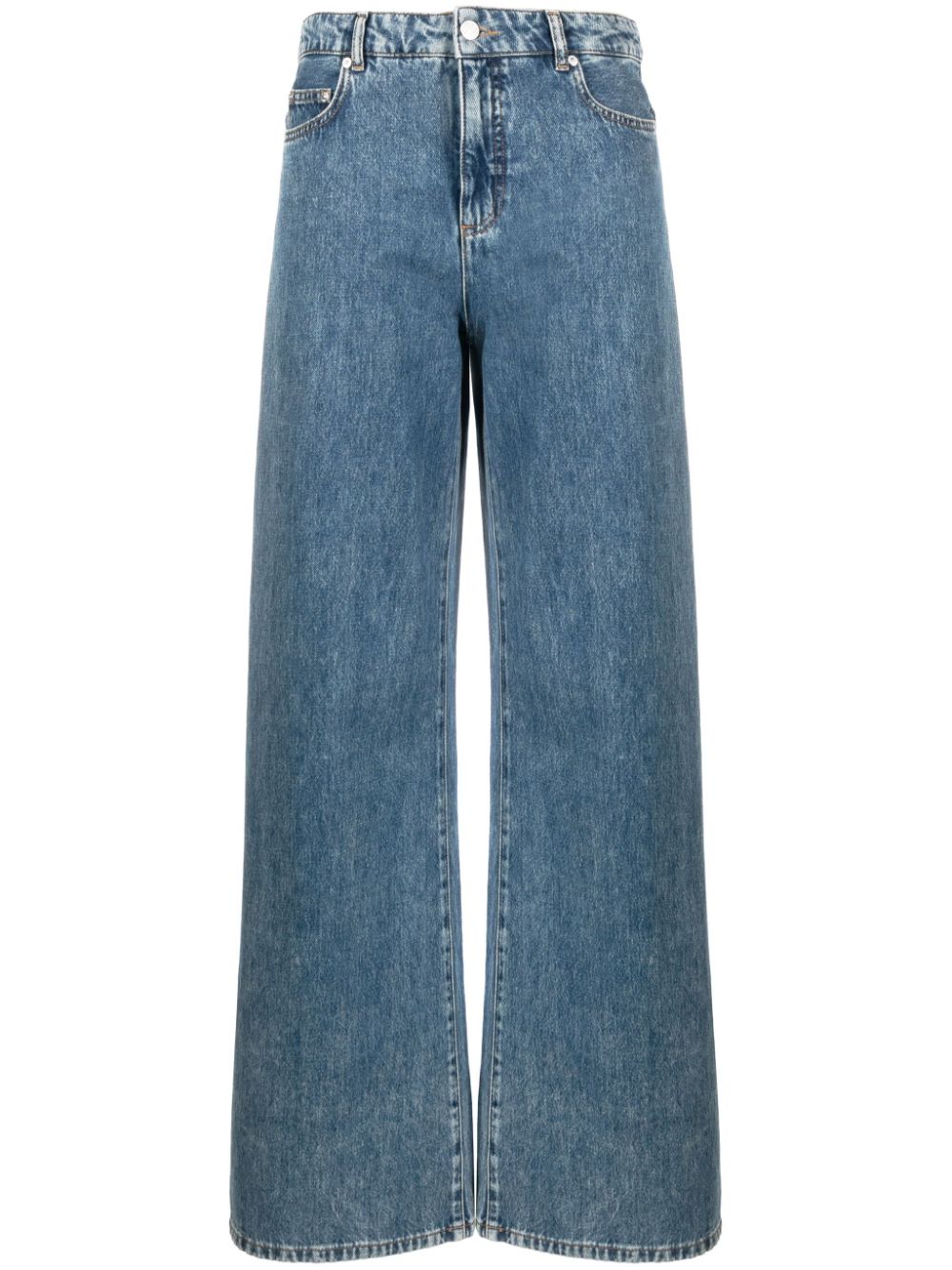 Wide leg jeans