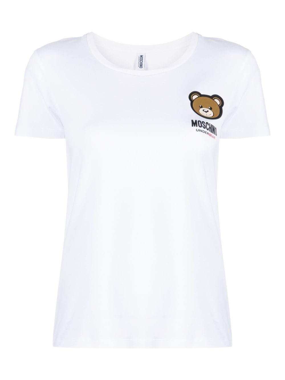 T-shirt bianca logo Teddy