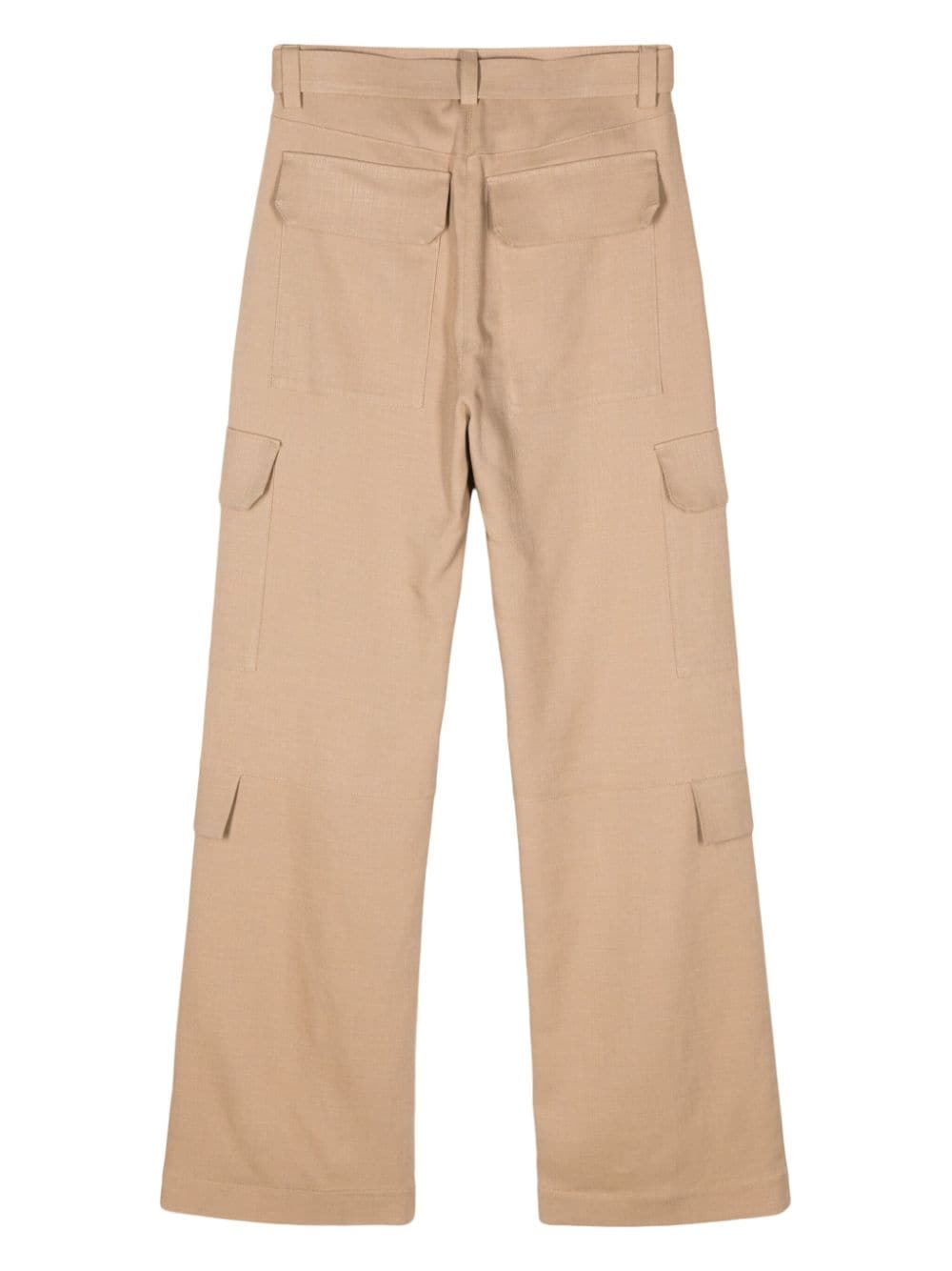 Pantalone beige cargo