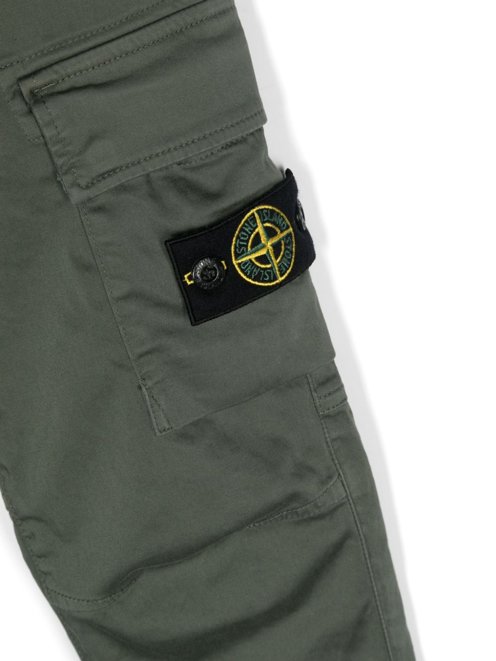 Pantalone cargo verde etichetta Compass