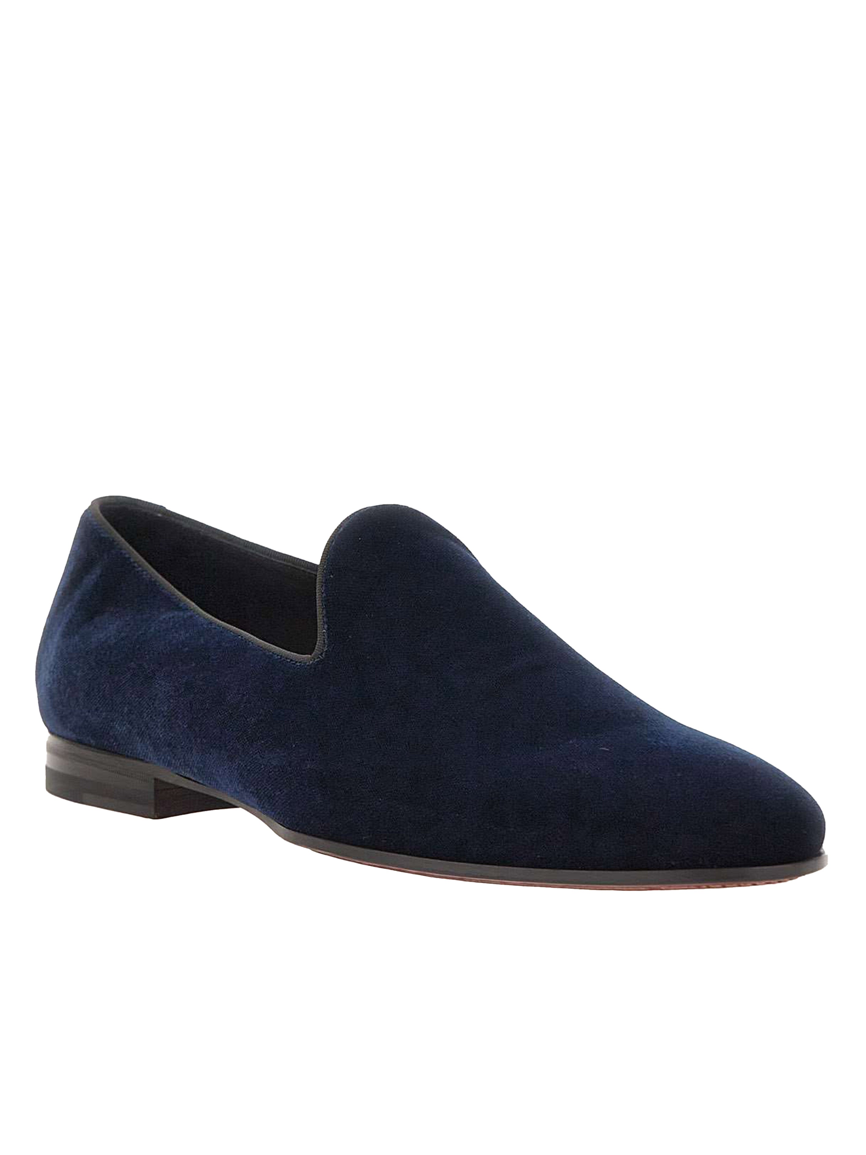 Blue Tyler loafers