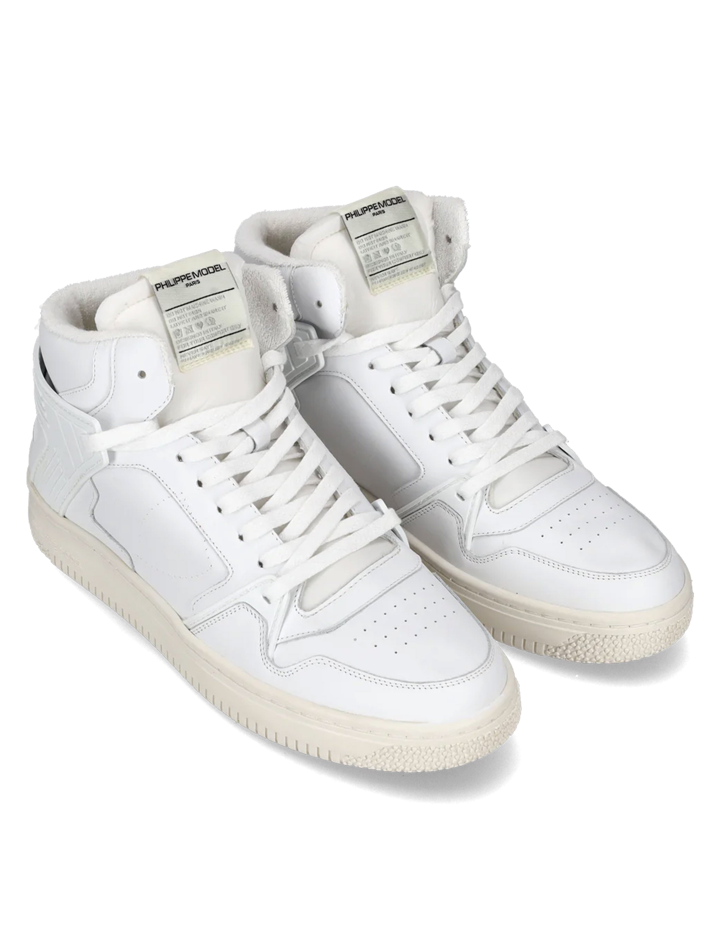 White La Grande mid sneaker