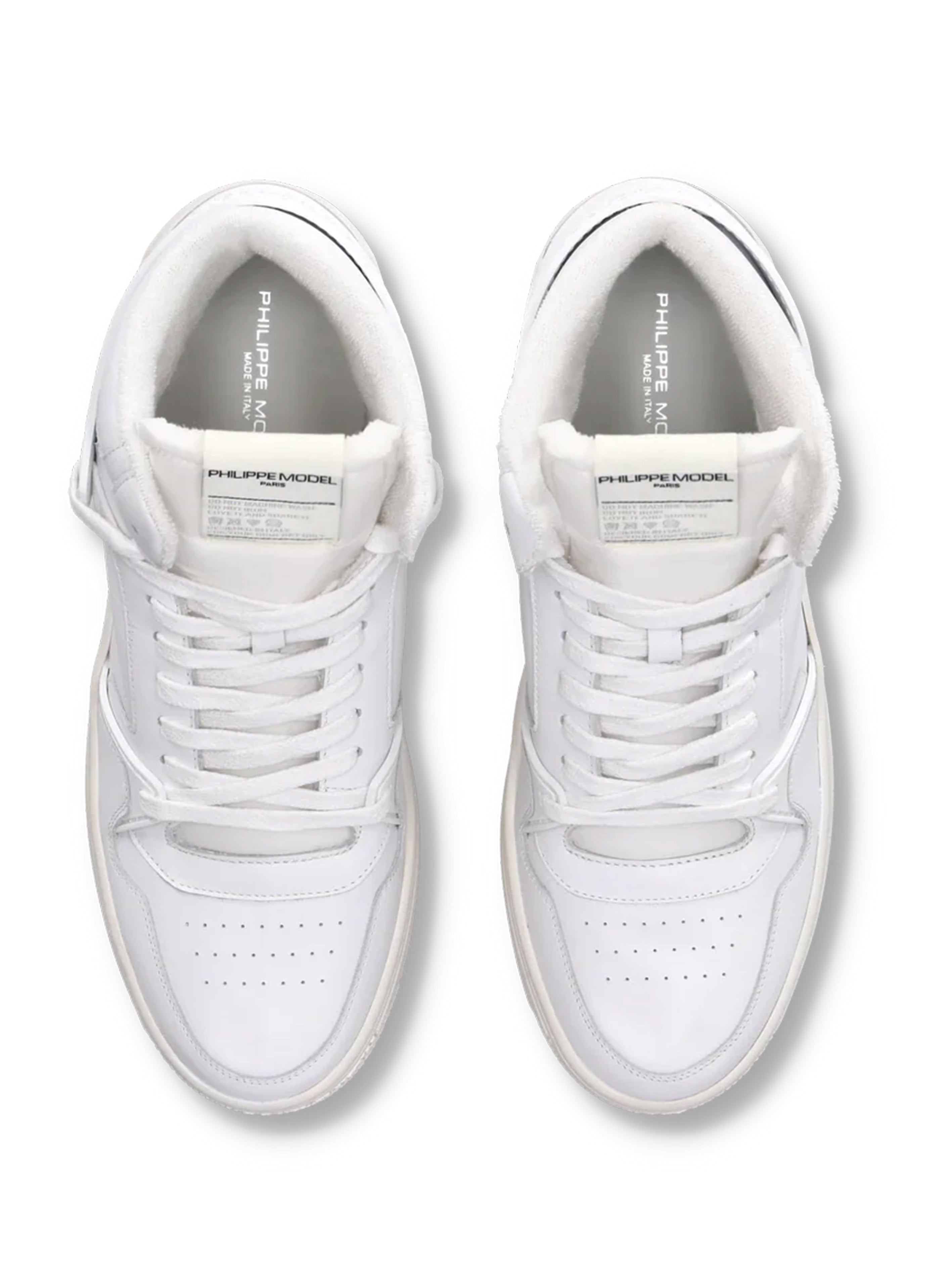 White La Grande mid sneaker