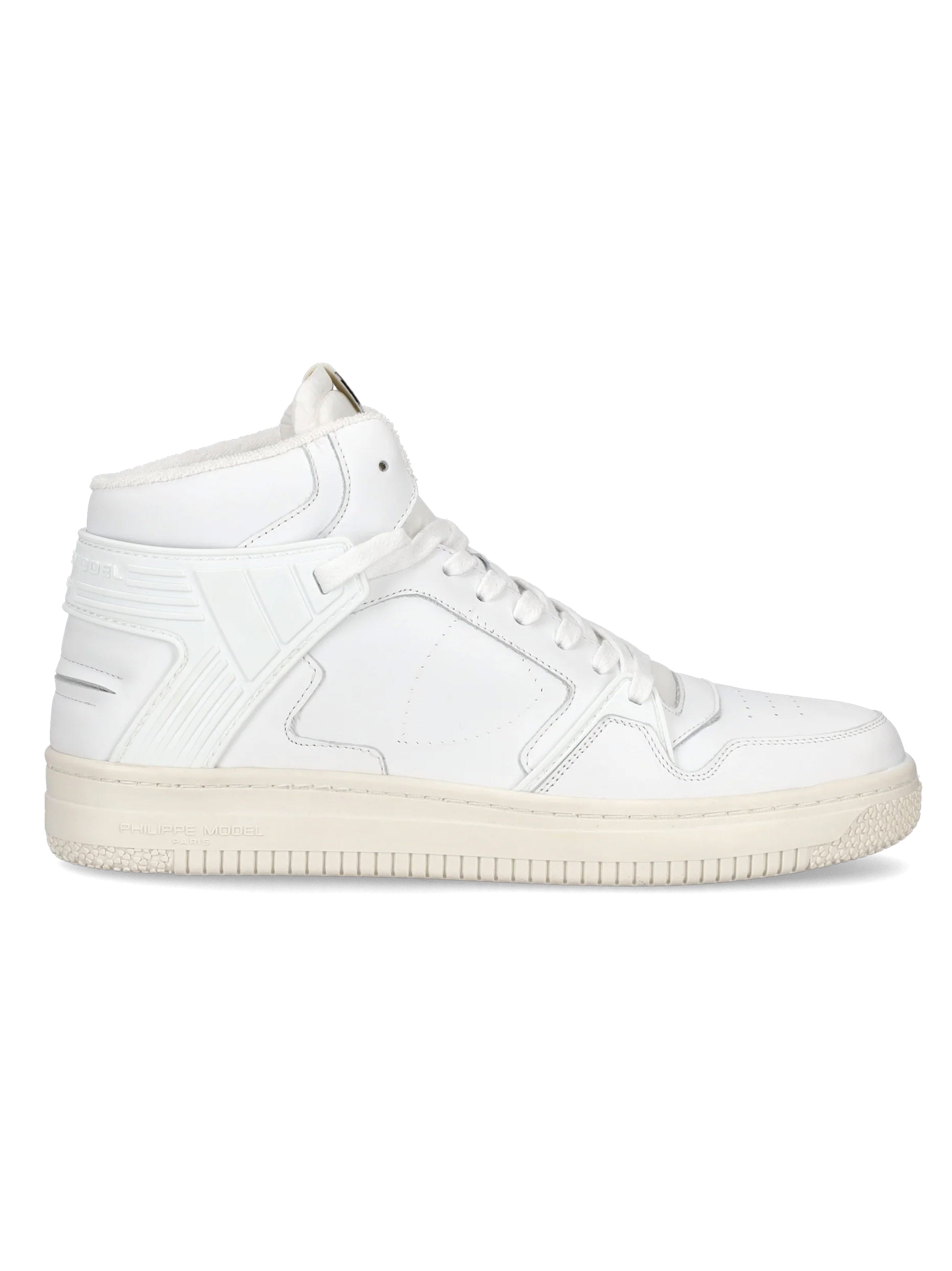 White La Grande mid sneaker