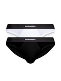 Set Basic brief Twin Pack nero/bianco