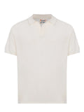 Sloan Polo Shirt in White Knit