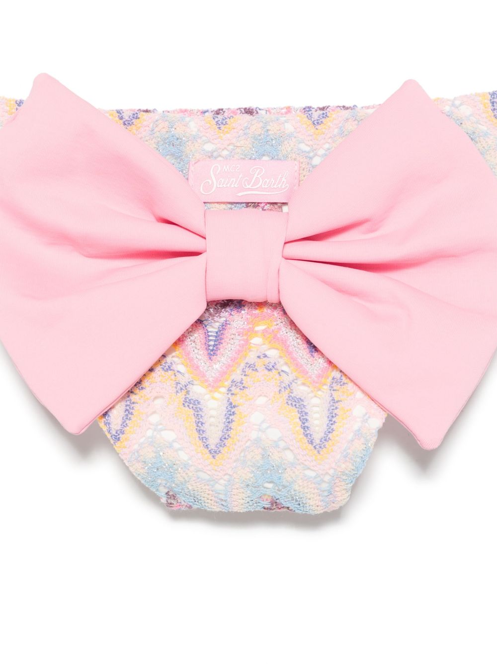 Slip madame rosa in maglia lurex MAD0001 00185H MC2 SAINT BARTH KIDS 