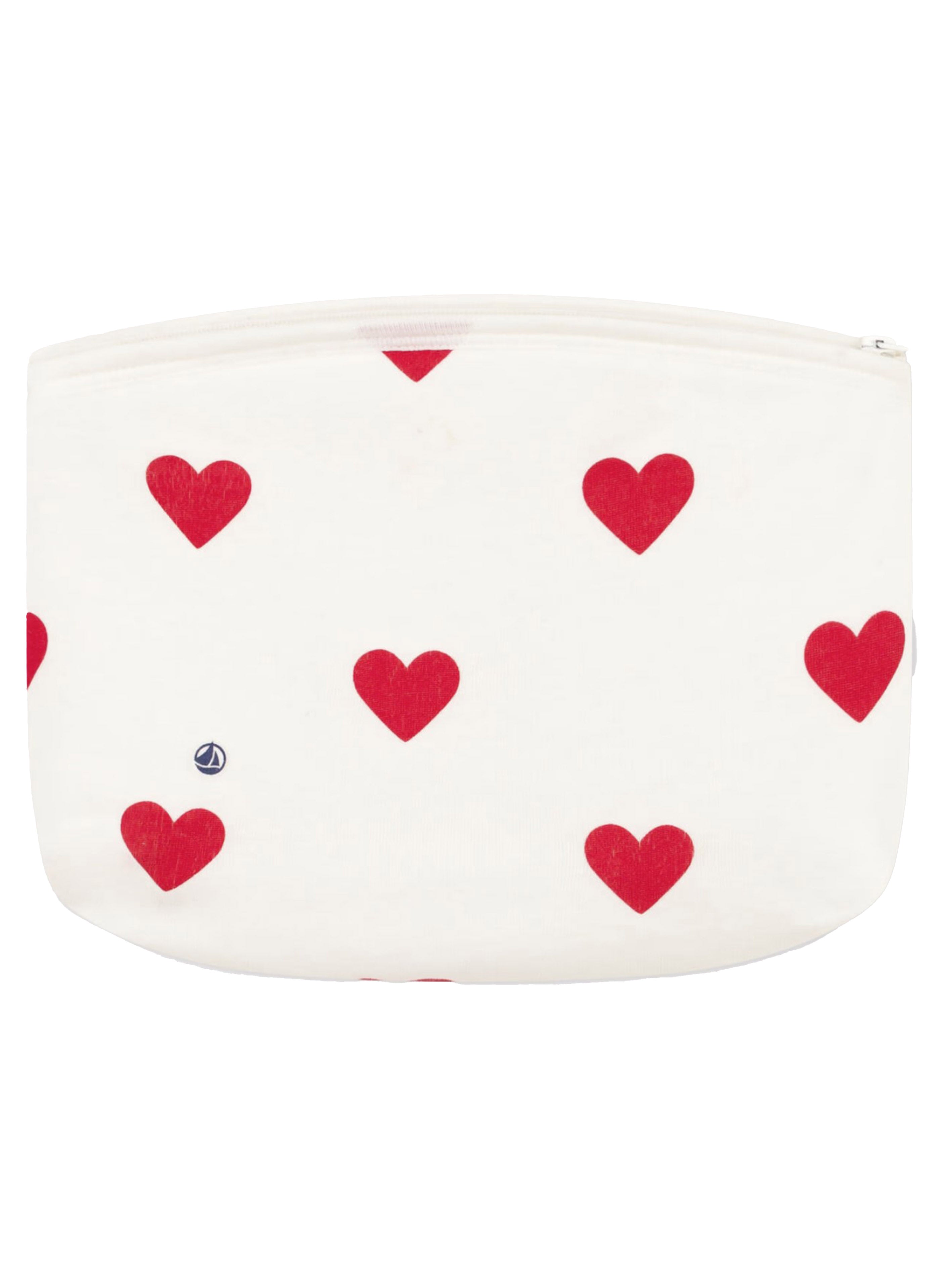 Pochette con fantasia cuori A0BUV 01 PETIT BATEAU KIDS 