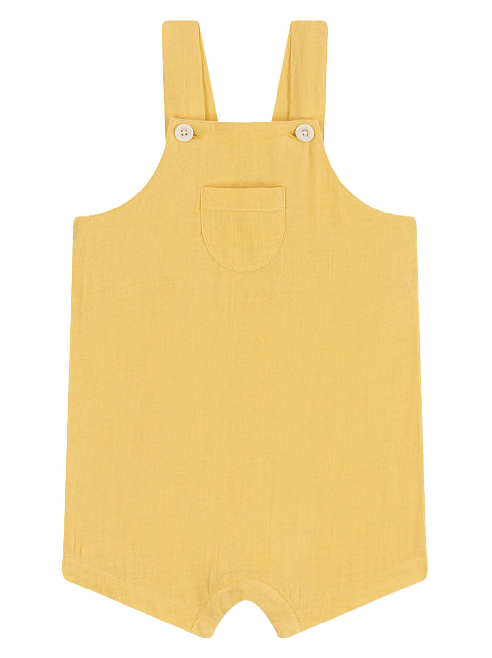Salopette gialla neonato A0CEF 02 PETIT BATEAU KIDS 