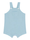 Baby blue overalls