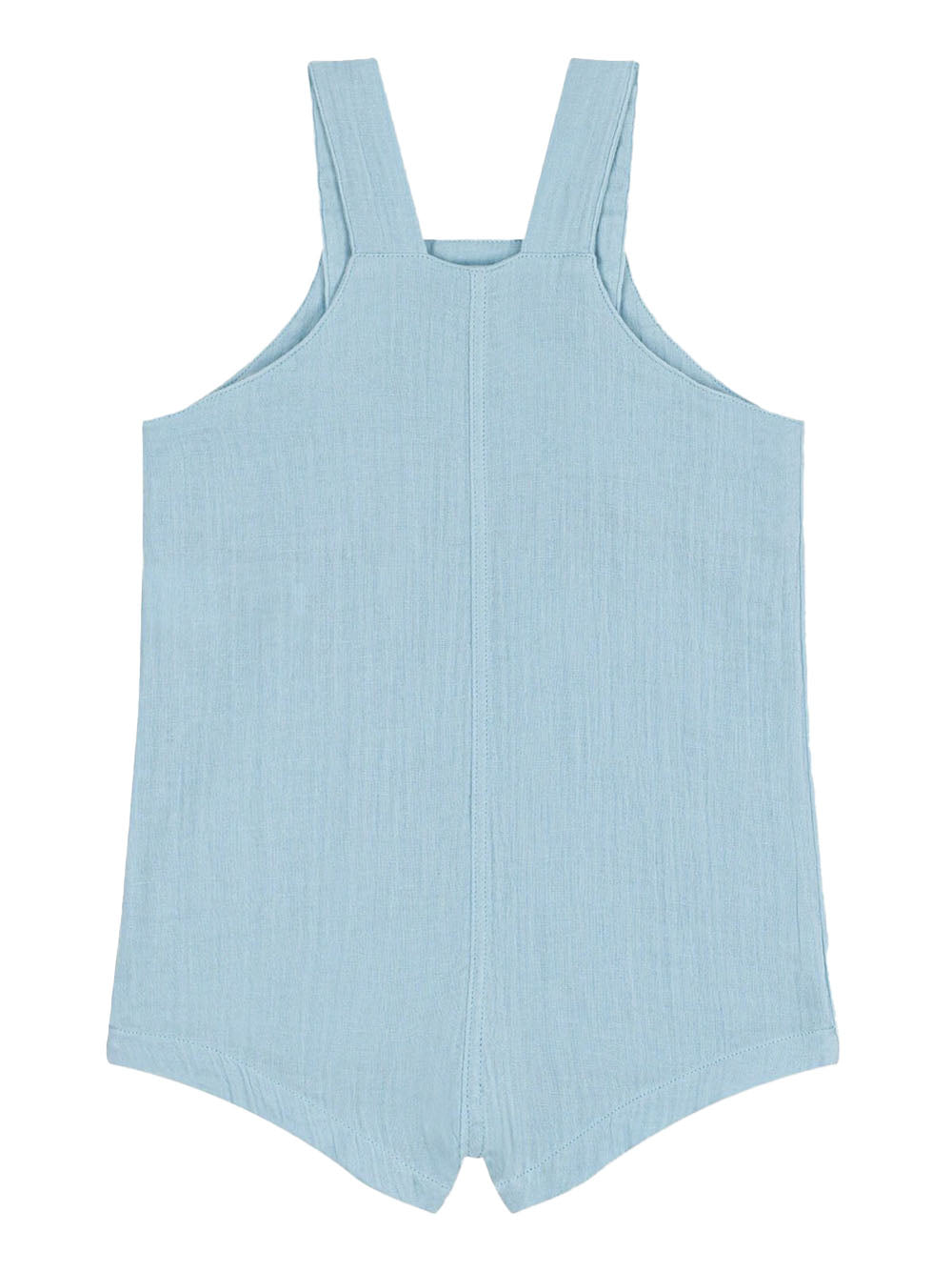 Salopette celeste neonato A0CEF 03 PETIT BATEAU KIDS 
