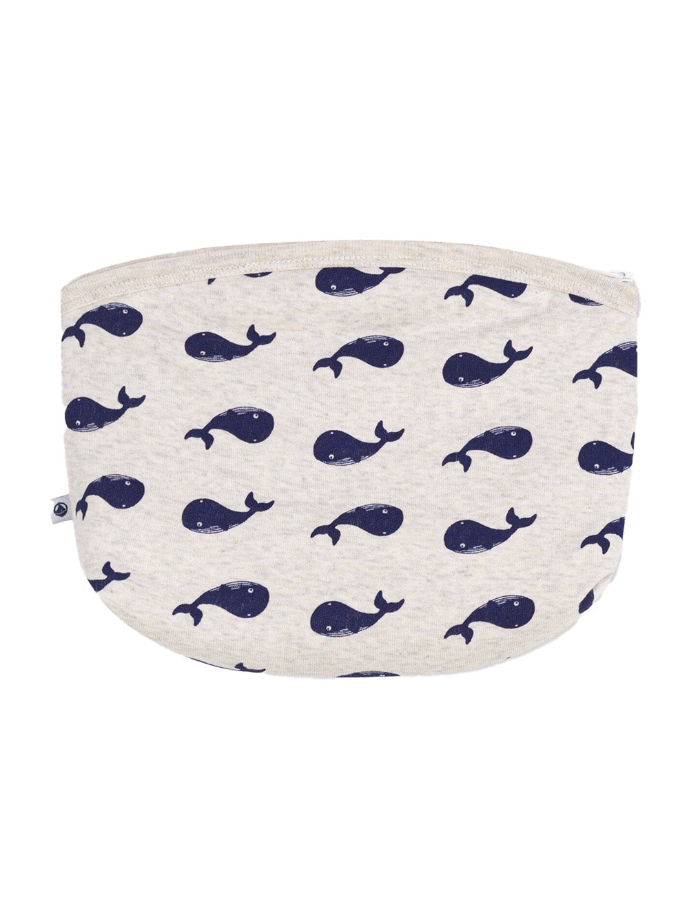 Phocette beige con fantasia balene all-over A0CUE 01 PETIT BATEAU KIDS 