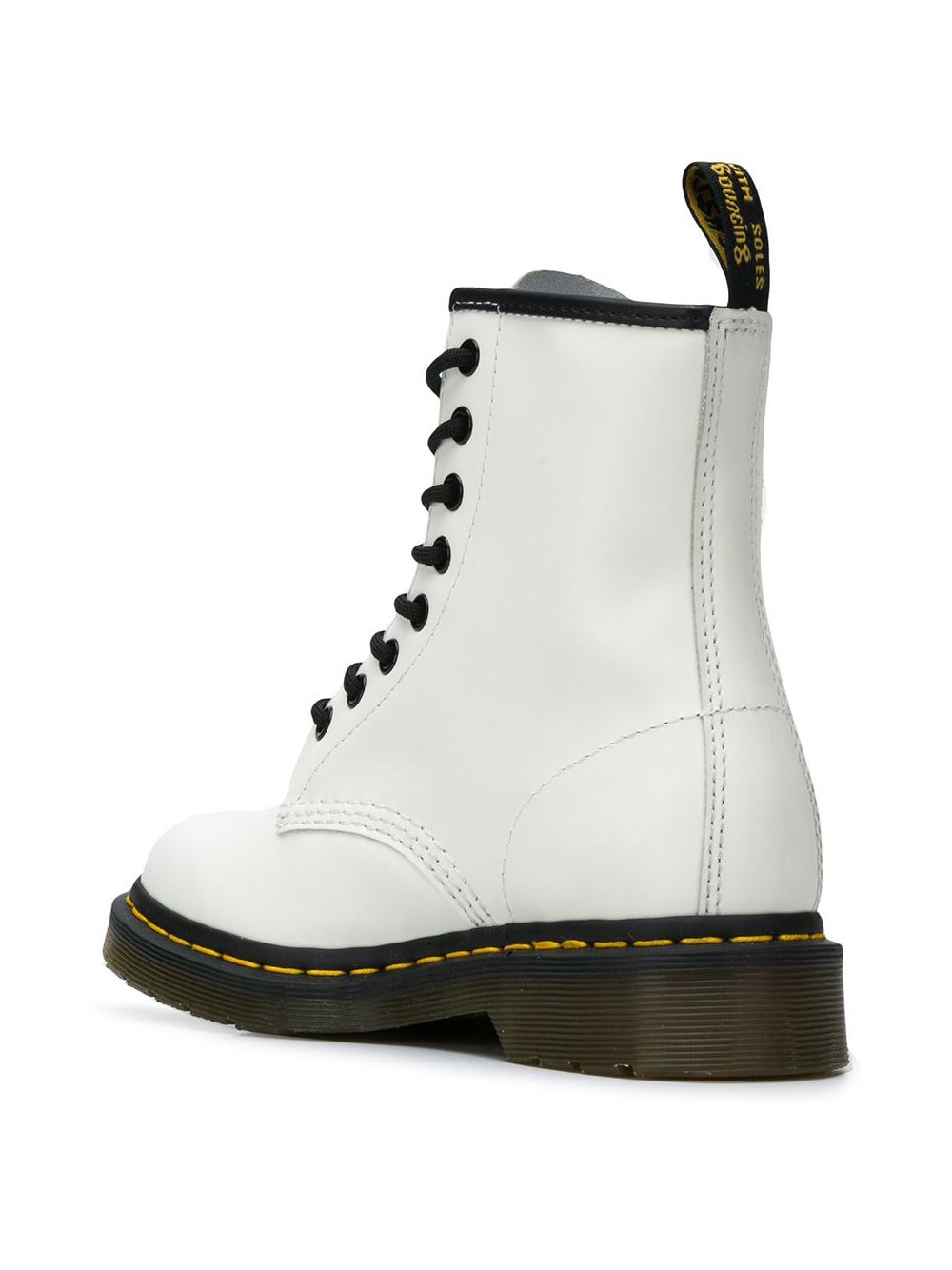 Stivale patent lamper bianco 10072 100 DR.MARTENS 