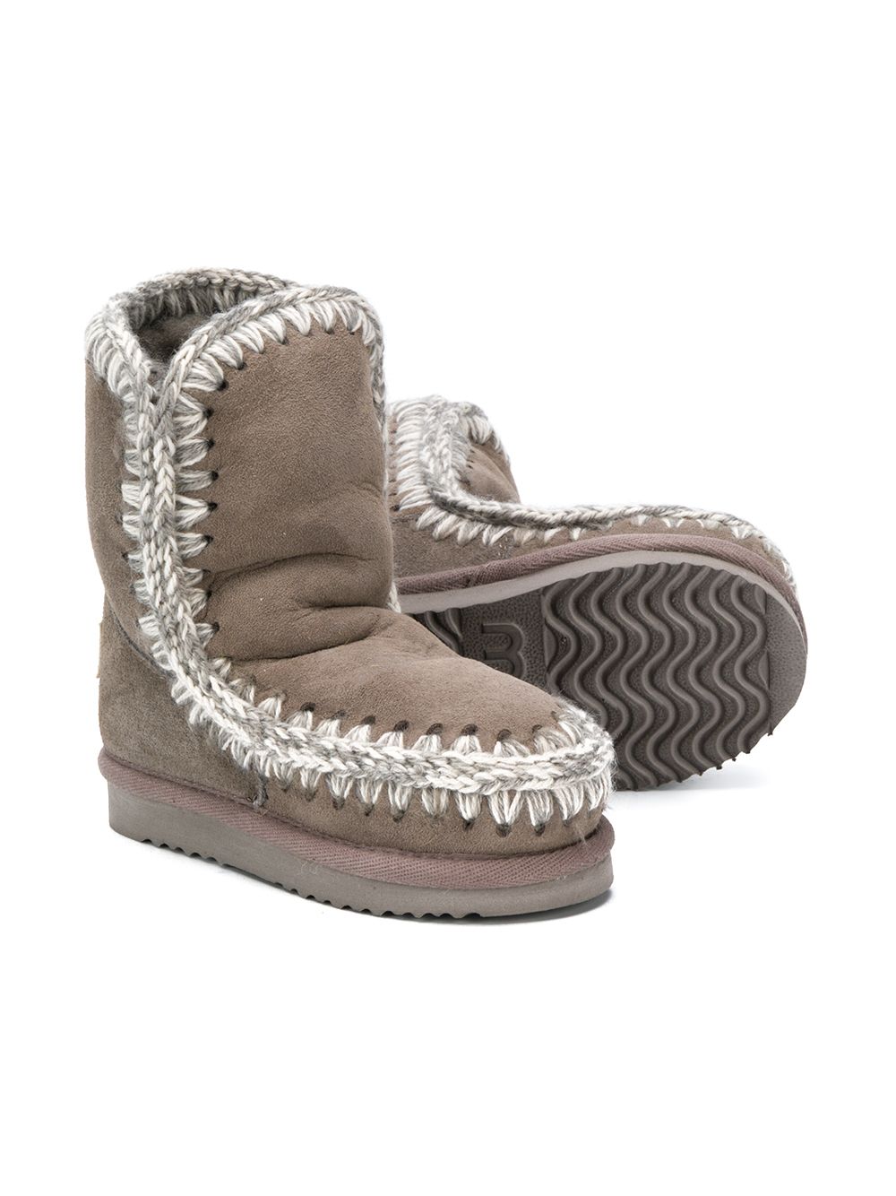 Stivali eskimo 24 kids grigi MUFK101000A NGRE MOU KIDS 